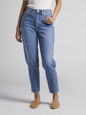 Silver Jeans Classic Mom Jean Size 24 Western Glove Works High Waist Tapered